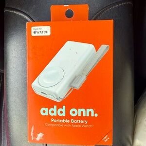 NEW Onn Portable Battery for Apple Watch